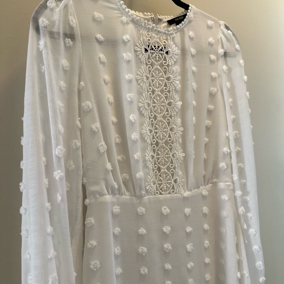 NWOT Forever 21 White Embroidered Dress Size Small - Picture 10 of 10